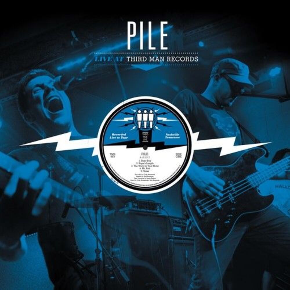 Pile - Live At Third Man Records 04-16-2017  LP LP